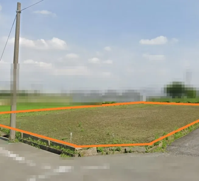 着工前<br>この土地が変身します！！